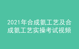 2021年合成氨工藝及合成氨工藝實(shí)操考試視頻