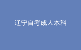 遼寧自考成人本科 