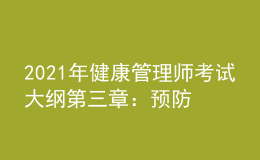 2021年健康管理師考試大綱第三章：預(yù)防醫(yī)學(xué)基礎(chǔ)知識(shí)