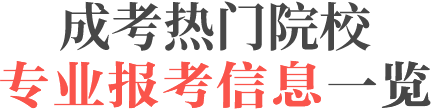 2020年河南省成人高考報名系統(tǒng)登錄