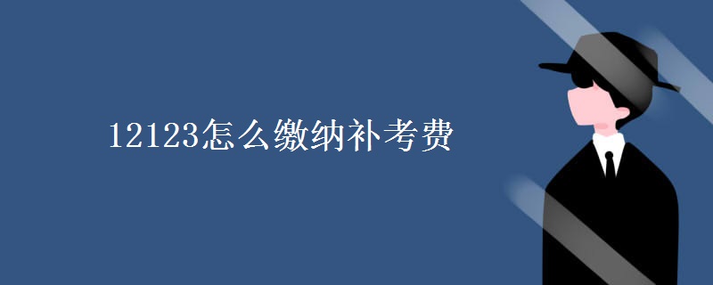 12123怎么繳納補考費